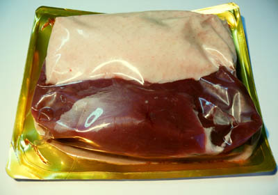 Duck breast fillet 220-280g frozen Vac x2